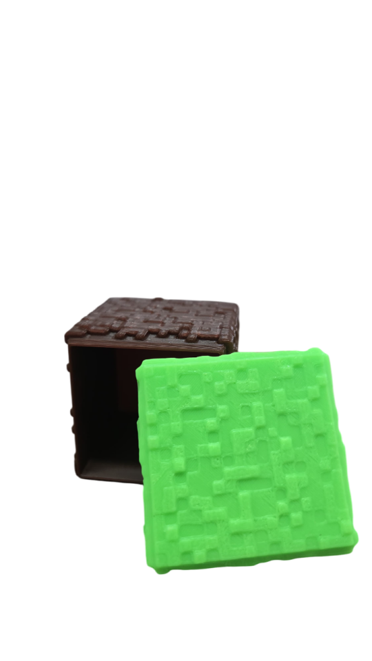 Minecraft Grass Block / 4*4*4cm