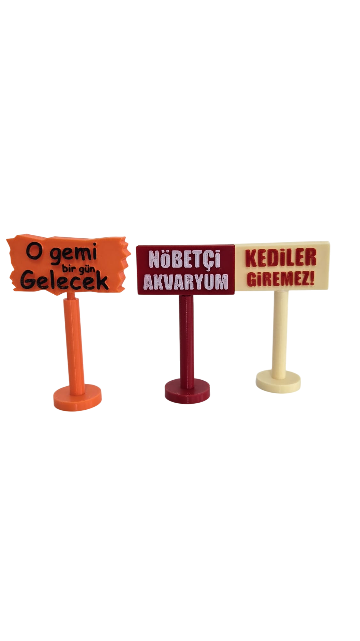 AKVARYUM TABELASI ( 10cm yükseklik )