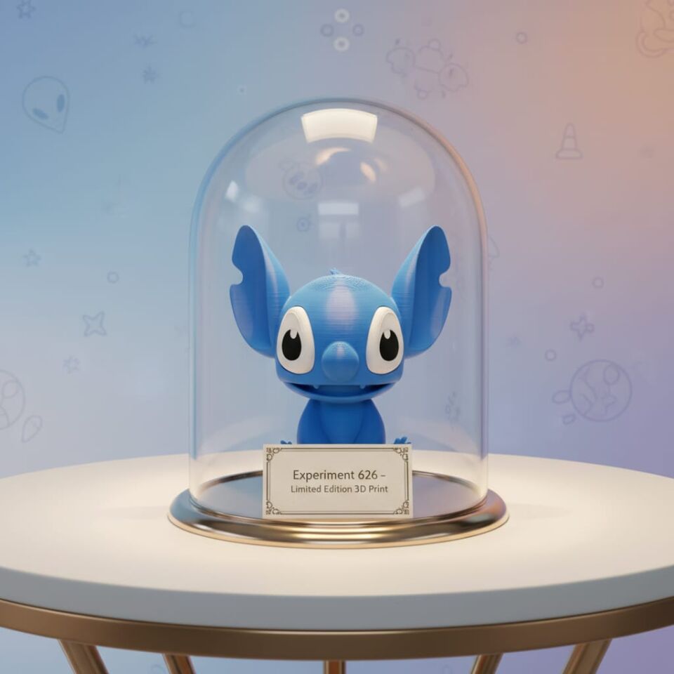 Sihirbox 3D Stitch Figürü