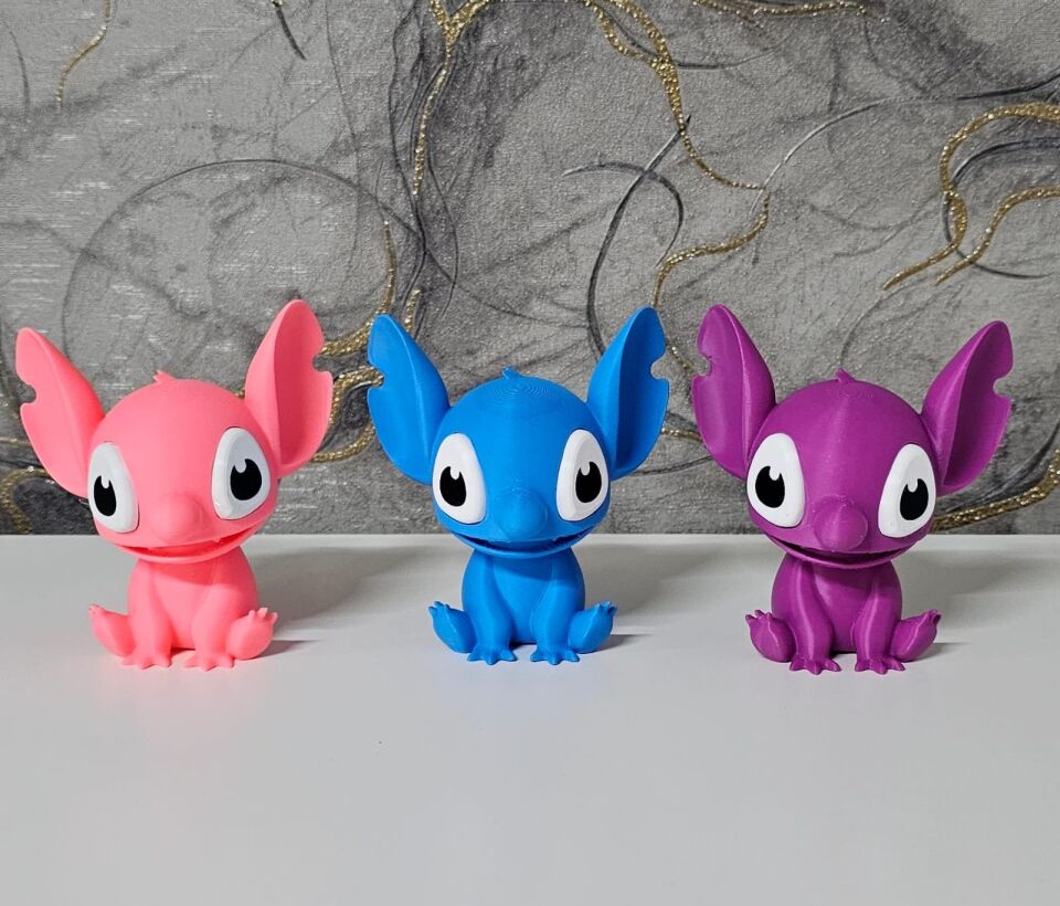 SIHIRBOX 3D STITCH FIGUR