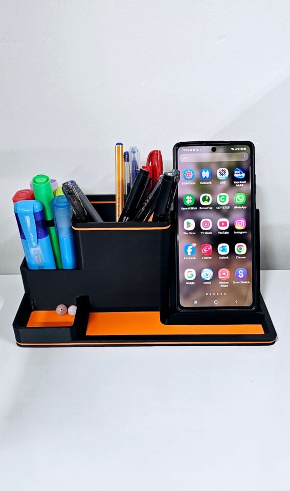 SIHIRBOX 3D MASA ORGANİZER + TLF TUTUCU