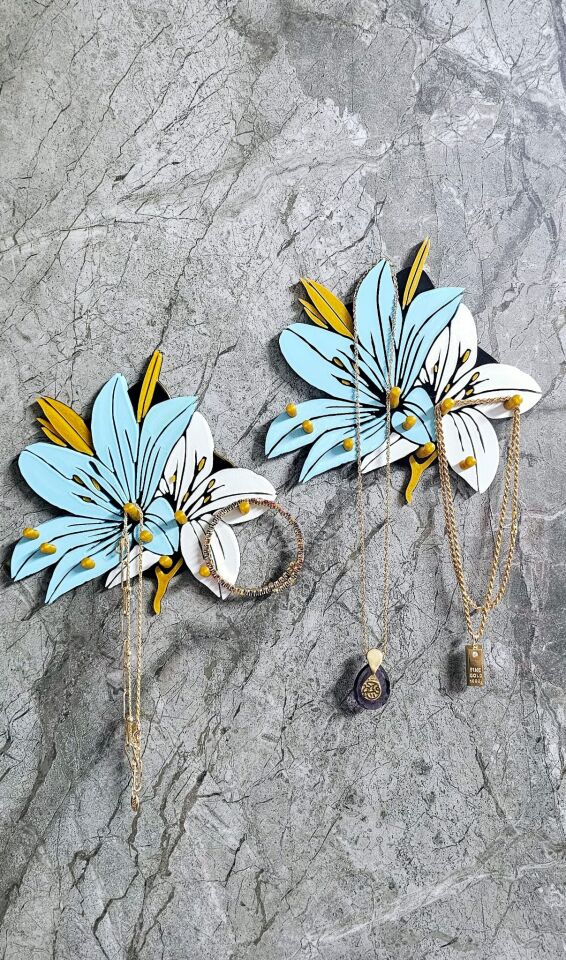 SIHIRBOX 3D DUVAR DEKORASYON (ÇİÇEK)