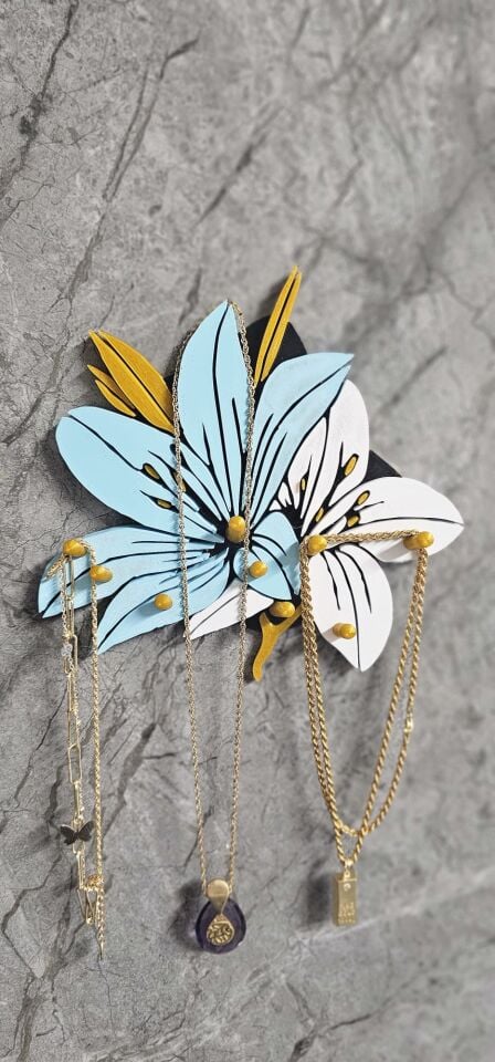 SIHIRBOX 3D DUVAR DEKORASYON (ÇİÇEK)