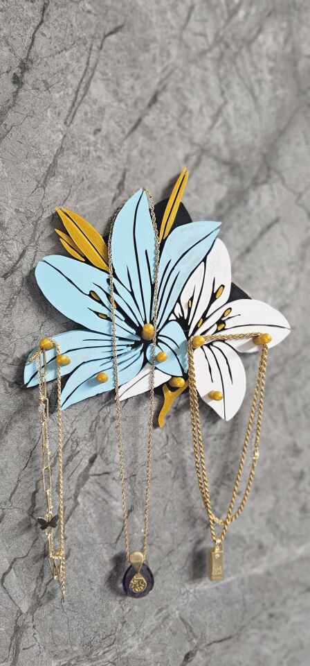 SIHIRBOX 3D DUVAR DEKORASYON (ÇİÇEK)