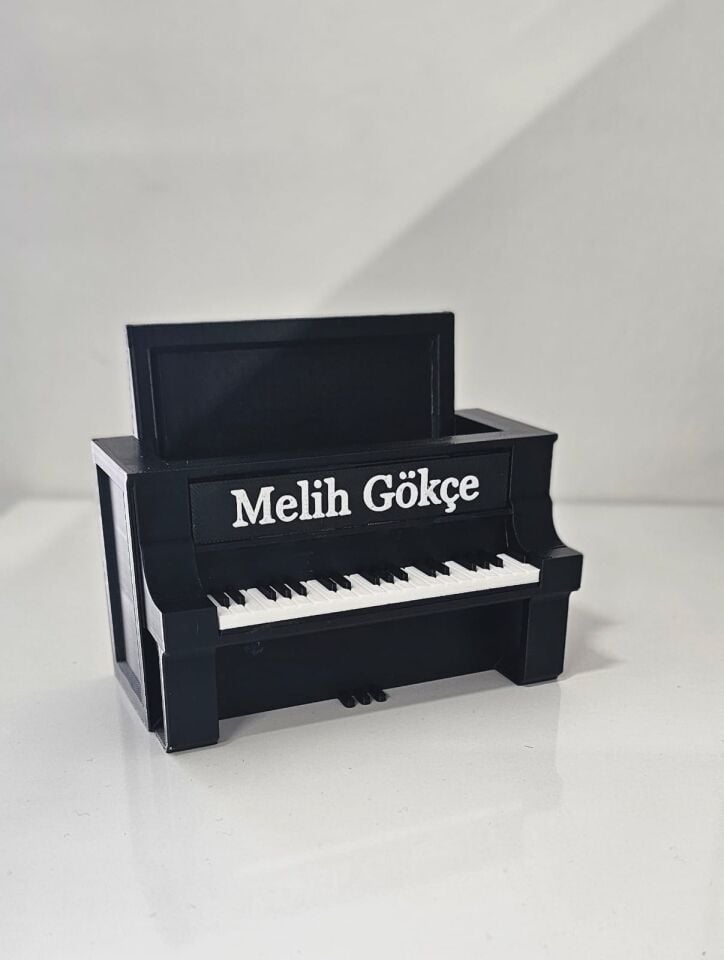 SIHIRBOX 3D DEKORATİF KALEMLİK (PİYANO)
