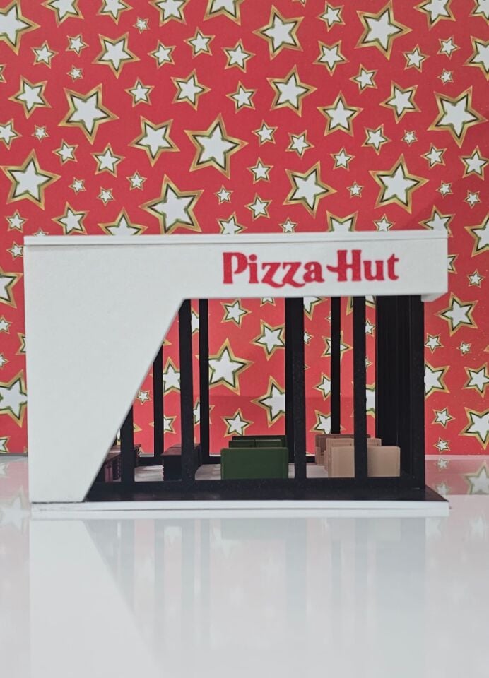 SHIRBOX 3D DİORAMA (PİZZA HUT)