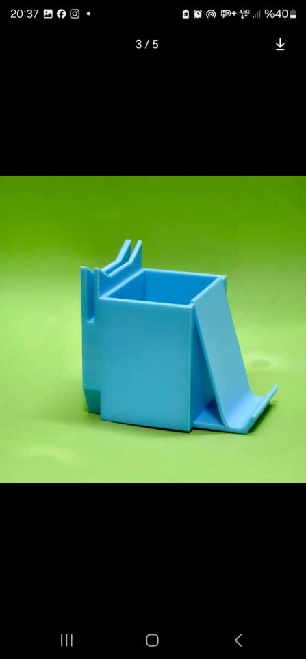 SIHIRBOX 3D KALEMLİK+TLF TUTUCU+GÖZLÜK STAND