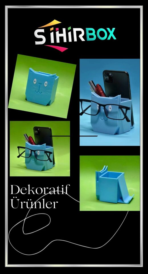 Sihirbox 3D Çok Fonksiyonlu Masa Organizer