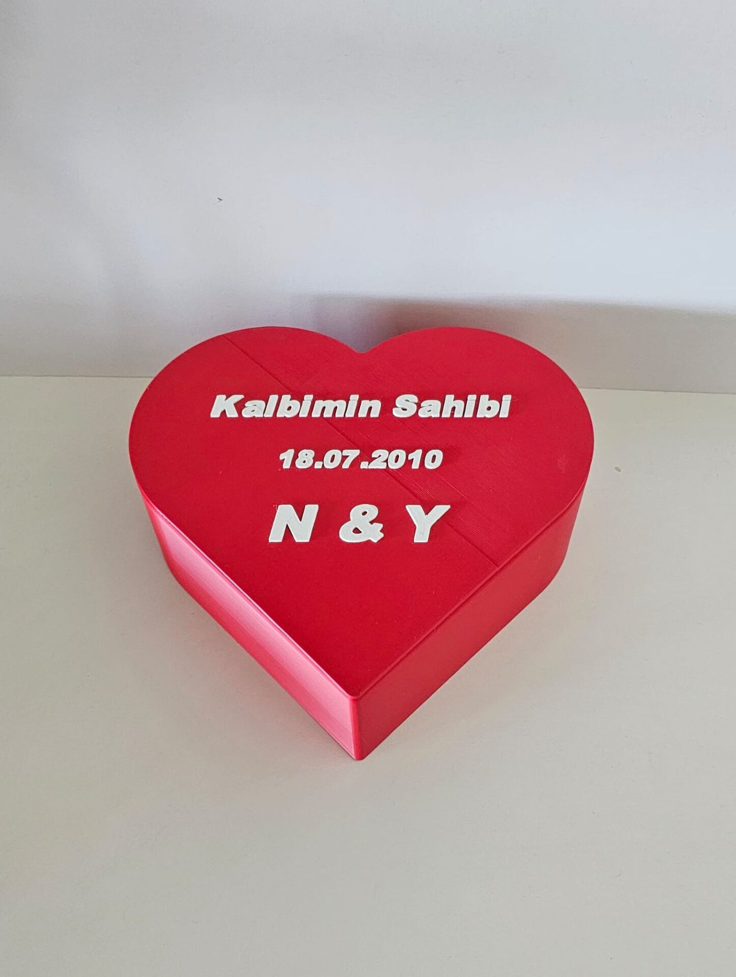 Sihirbox 3D Kalpli Hediye Kutusu